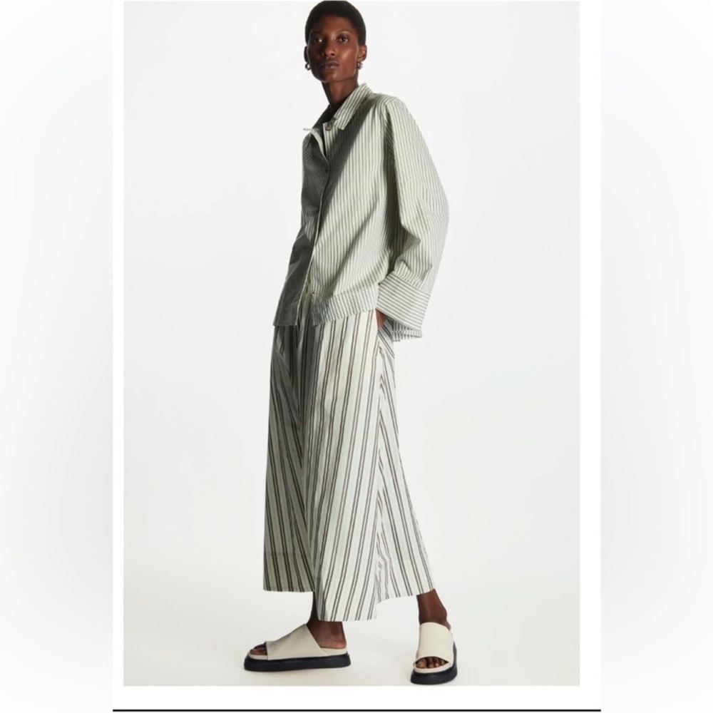 Cos striped wide leg pants - Picture 1 of 10
